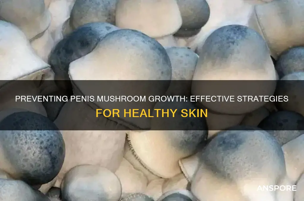 how to stop penis mushroom from growing