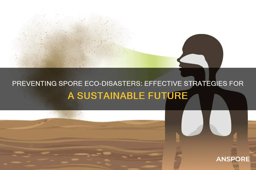 how to stop spore ecodisasters