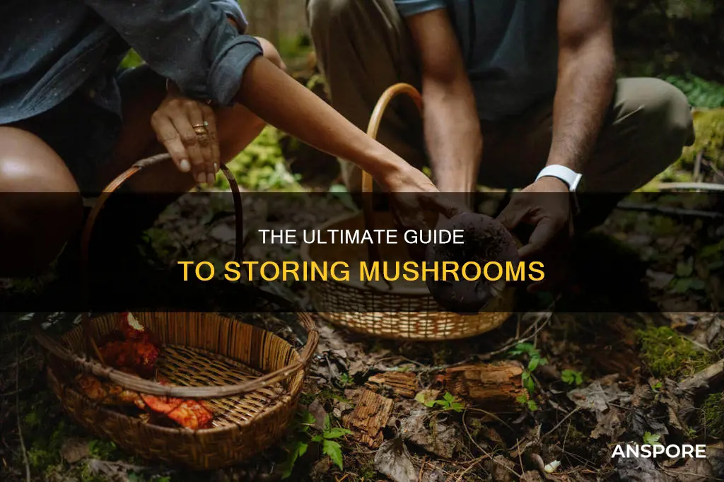 how to storage mushroom