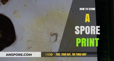 Mastering Spore Print Storage: Essential Tips for Long-Term Preservation