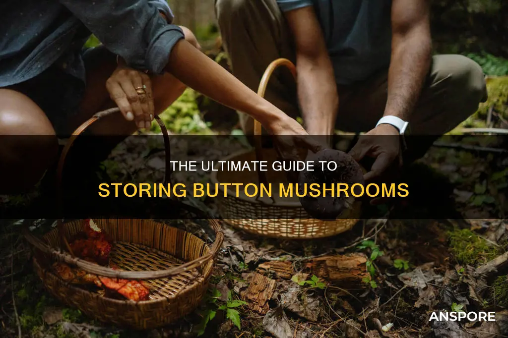 how to store button mushroom