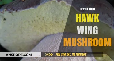 Proper Storage Tips for Preserving Fresh Hawk Wing Mushrooms