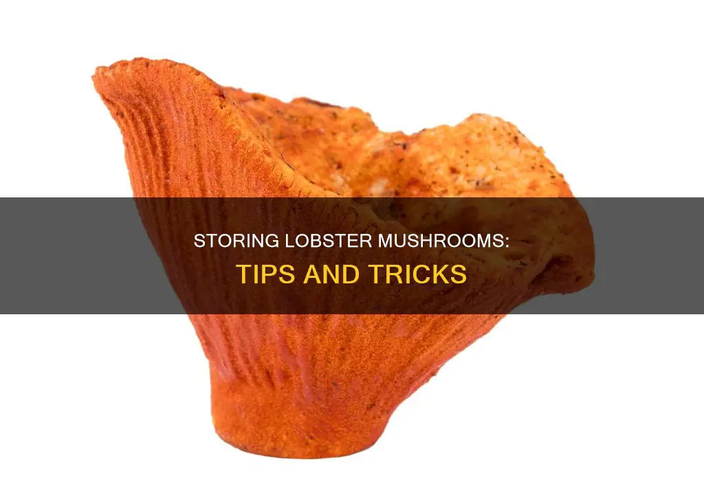 how to store lobster mushrooms