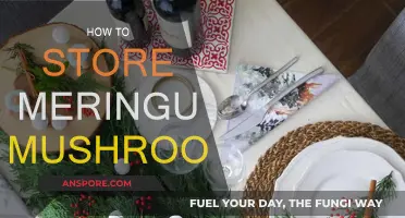 Storing Meringue Mushrooms: Tips for Keeping Them Fresh