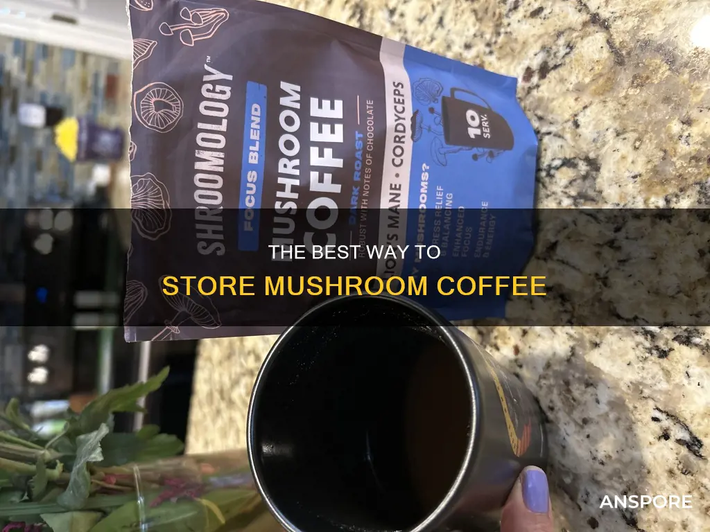 how to store mushroom coffee