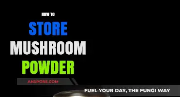 The Best Way to Store Mushroom Powder