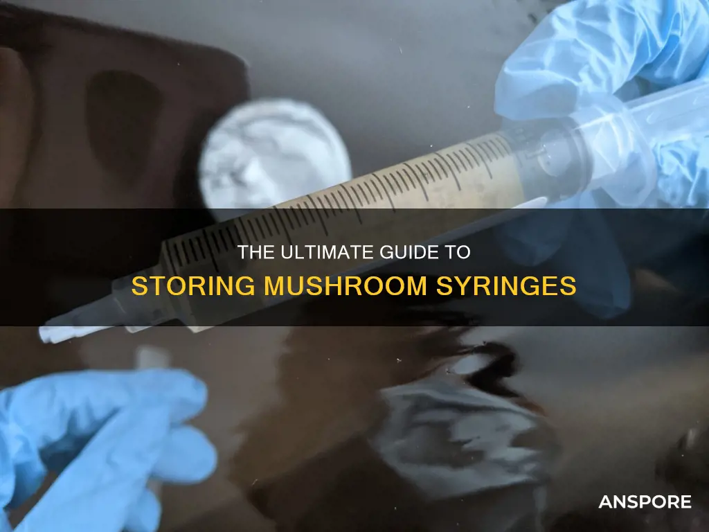how to store mushroom syringes