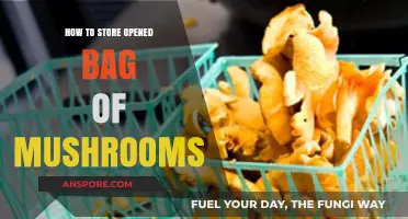 Properly Storing Opened Mushroom Bags: Tips for Freshness and Longevity
