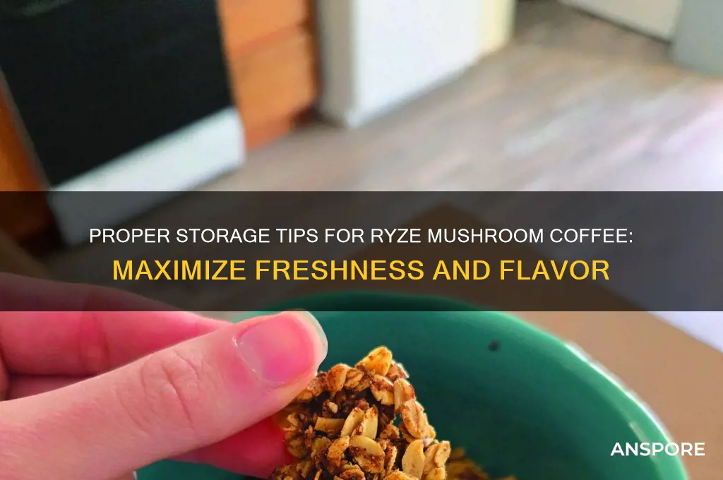 how to store ryze mushroom coffee
