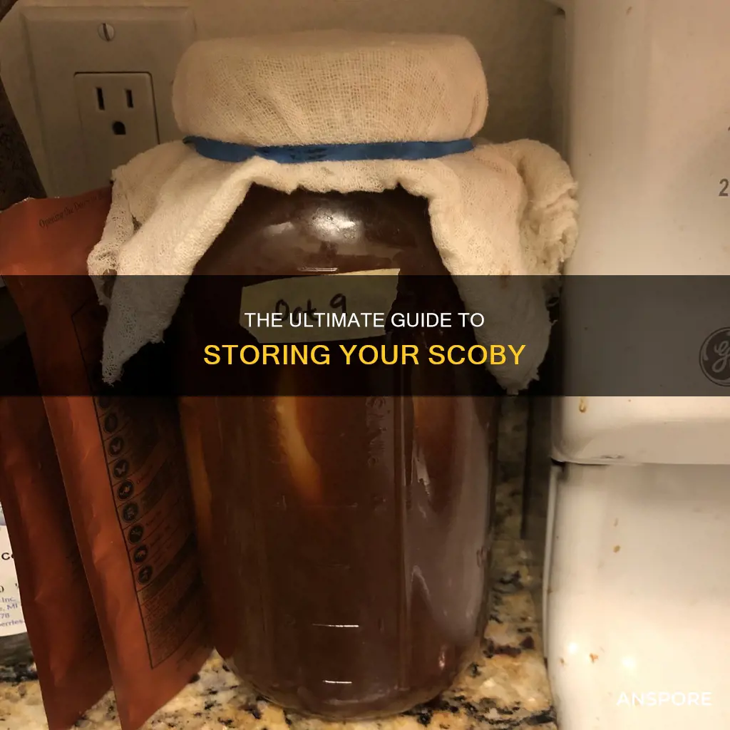 how to store scoby mushroom