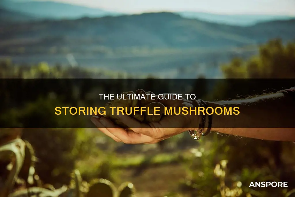 how to store truffle mushroom