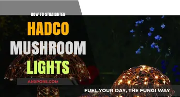 Straightening Hadco Mushroom Lights: A Step-by-Step DIY Guide