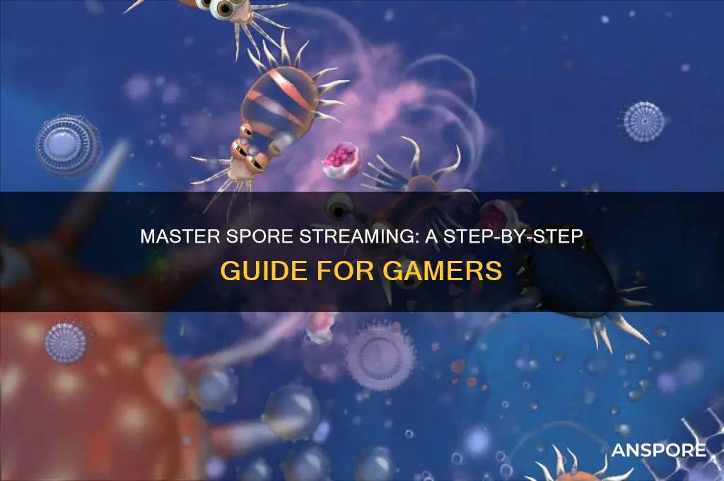 how to stream spore
