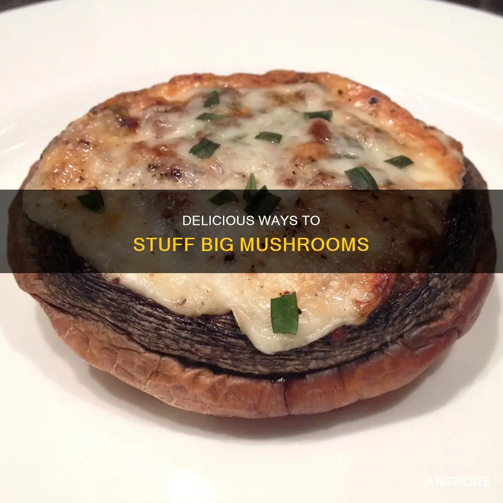 how to stuff big mushrooms