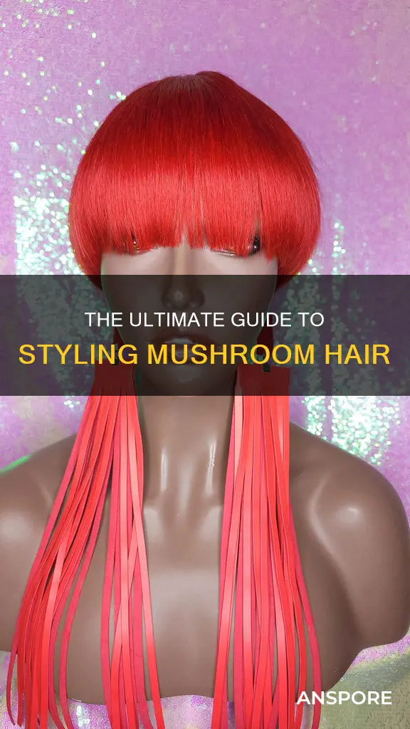 how to style mushroom hair