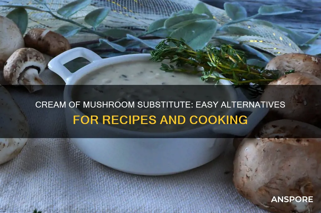 how to substitute cream of mushroom