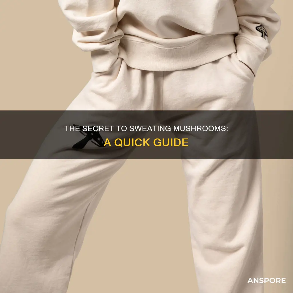 how to sweat mushrooms