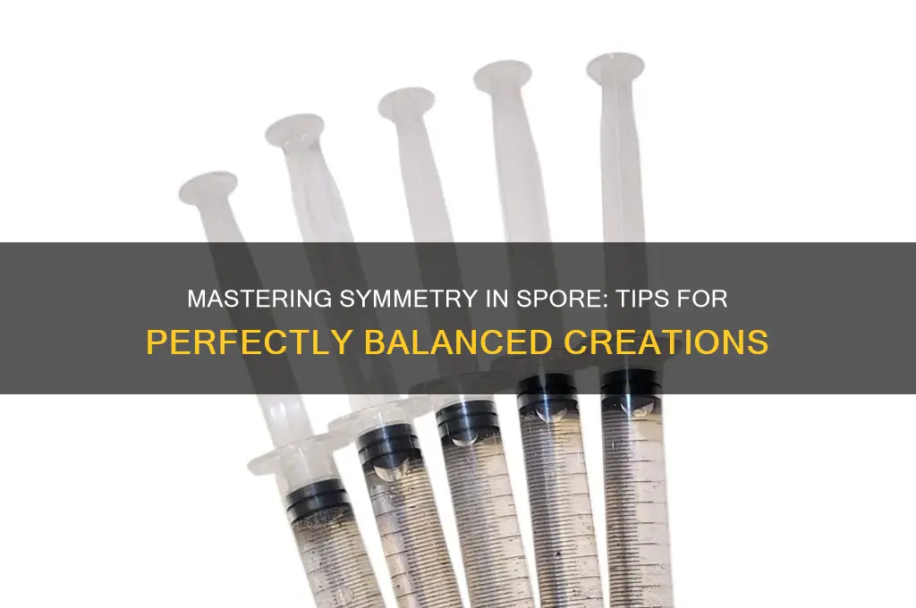 how to symmetrize parts on spore