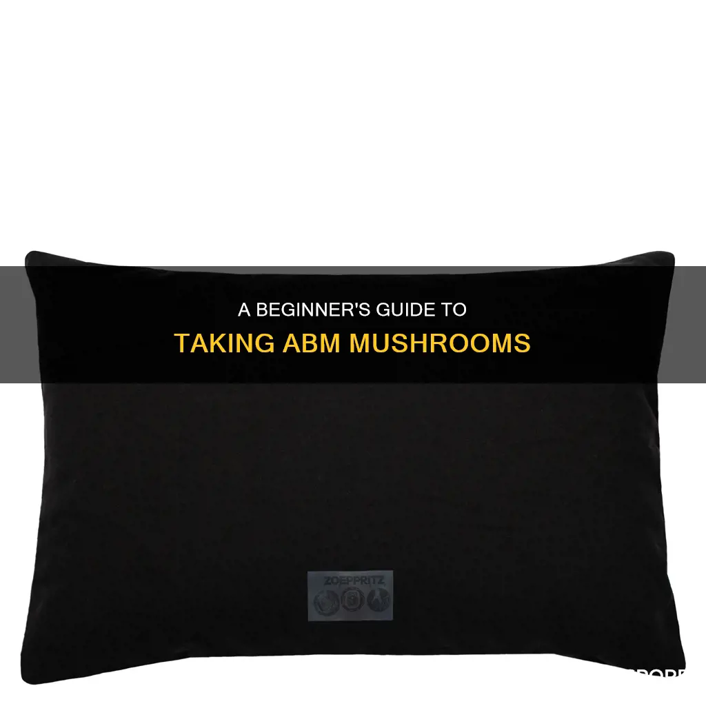 how to take abm mushrooms