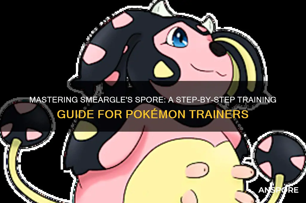 how to teach a smeargle spore