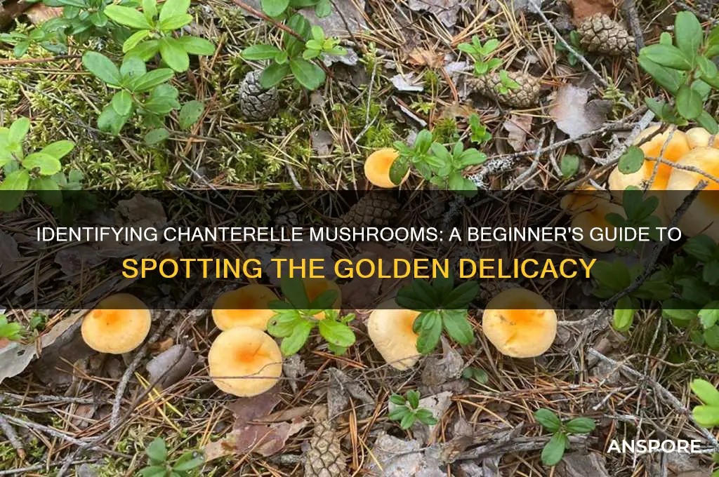 how to tell a chanterelle mushroom