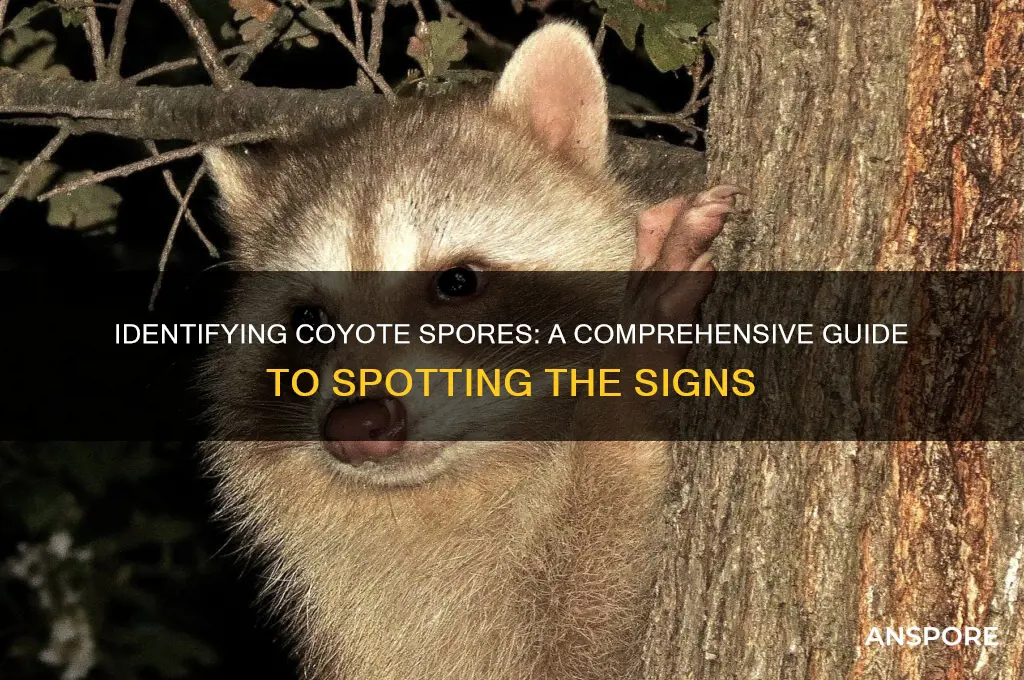 how to tell coyote spore