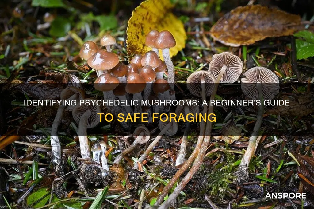 how to tell if a mushroom is psychedelic