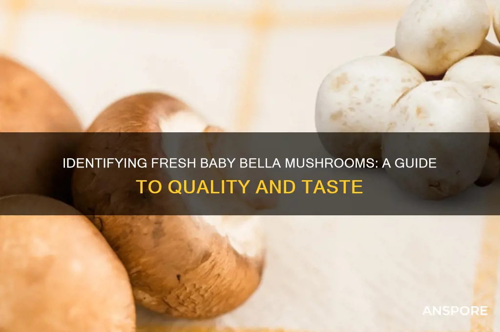 how to tell if baby bella mushrooms are good