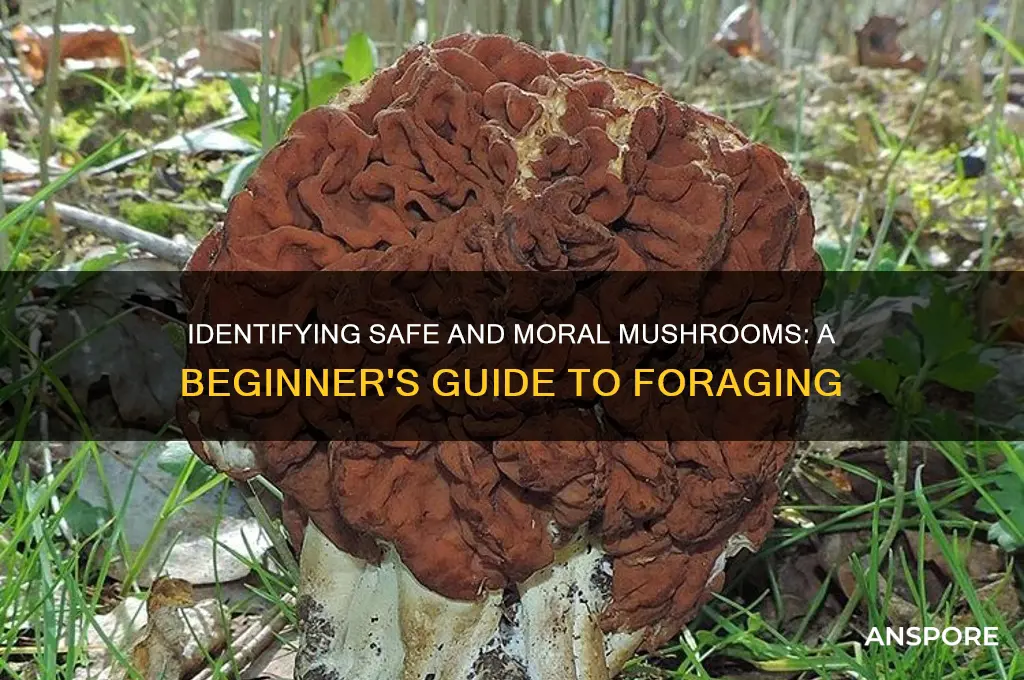 how to tell if its a moral mushroom