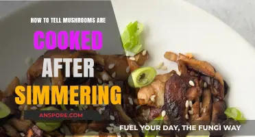 Simmered Mushrooms: Signs They're Perfectly Cooked and Ready to Serve