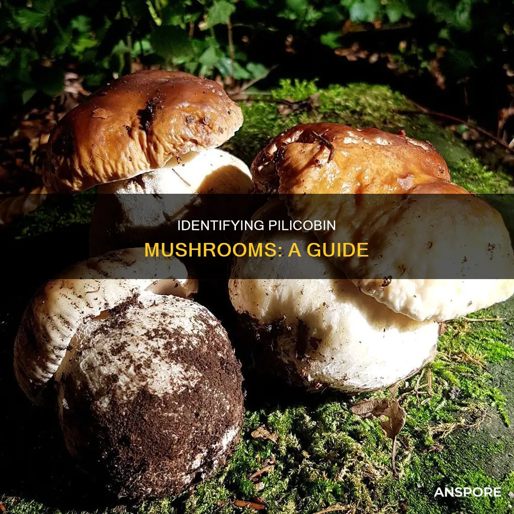 how to tell pilicobin mushroom