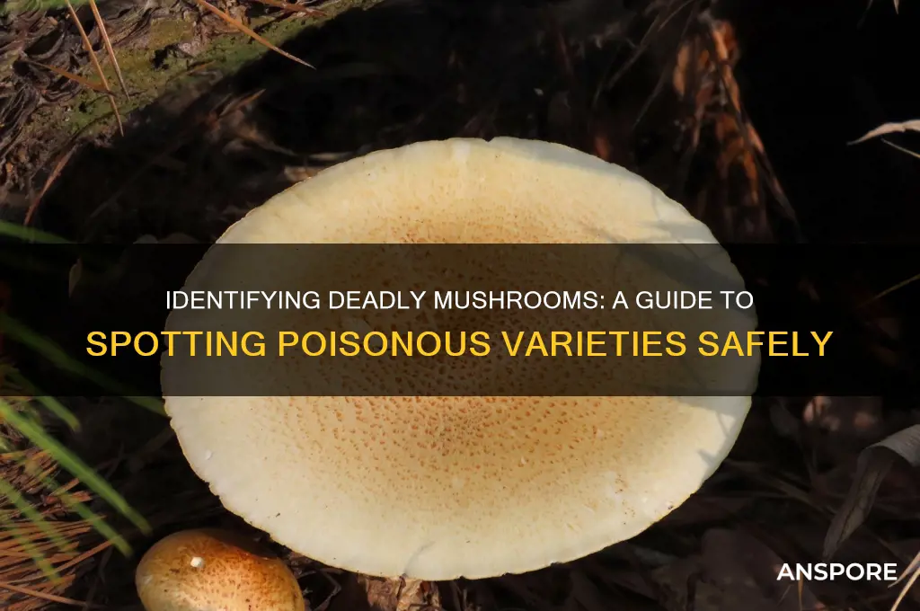 how to tell poisonous mushrooms apart