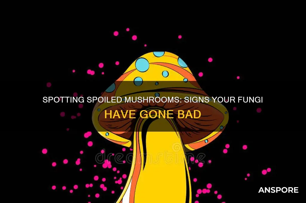 how to tell when mushrooms go bad