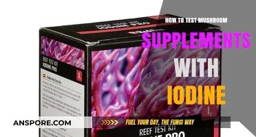 Testing Mushroom Supplements: A Simple Iodine Method Guide