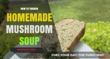 Thicken Your Homemade Mushroom Soup: Easy Tips and Tricks