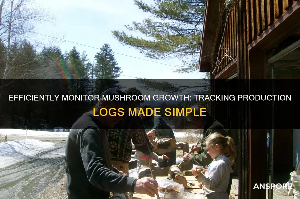 how to track your mushroom production logs