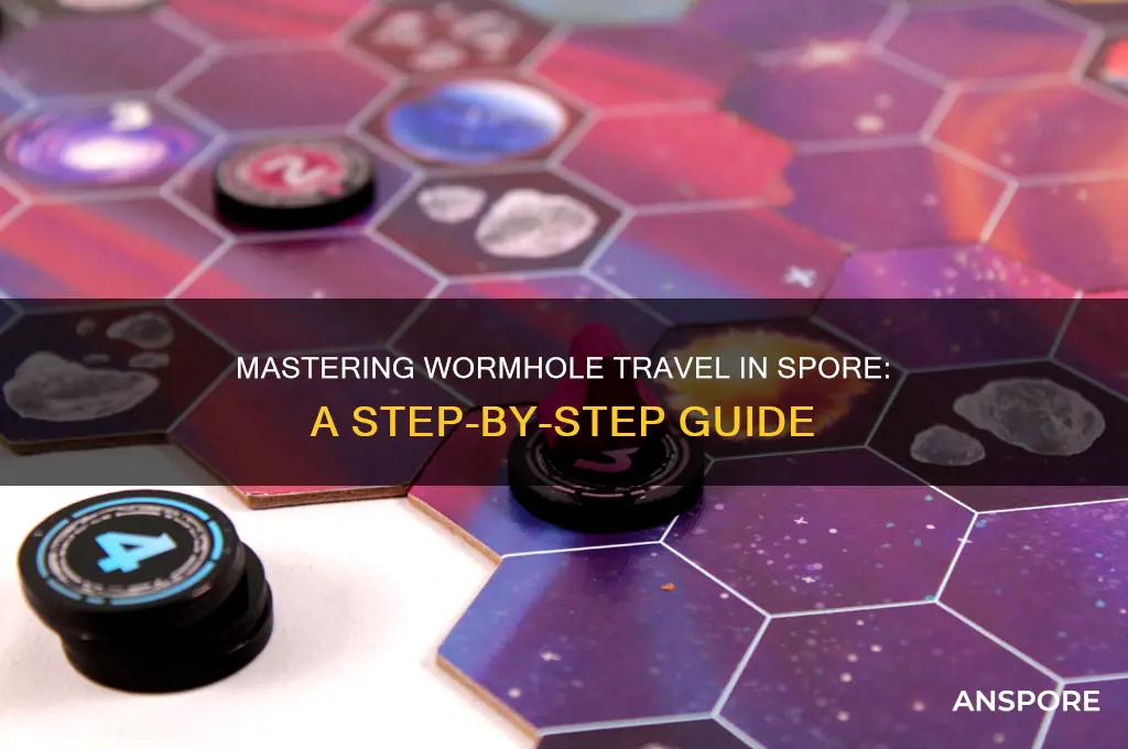 how to travel through wormholes in spore