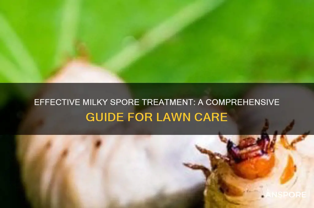 how to treat milky spore