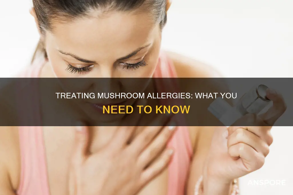 how to treat mushroom allergy