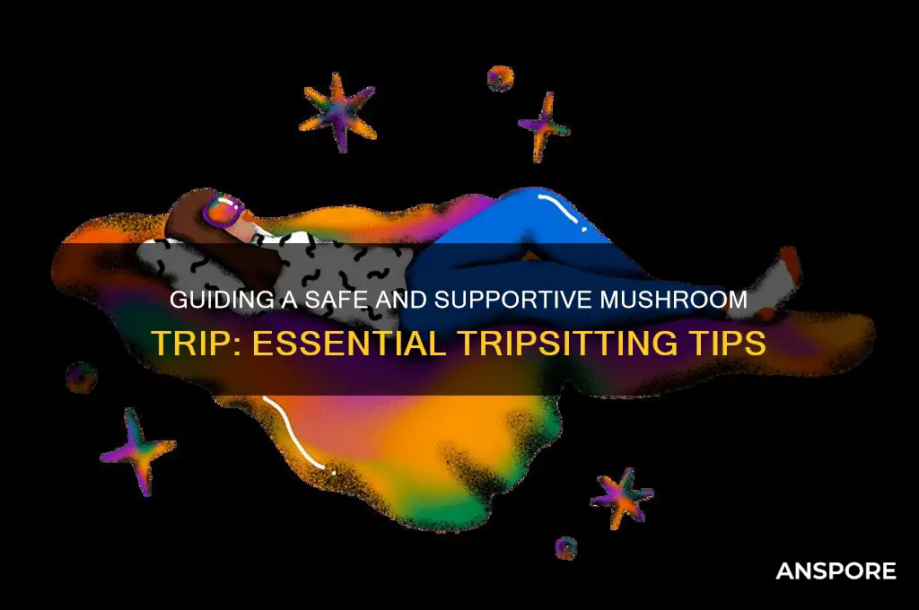 how to tripsit someone on mushrooms