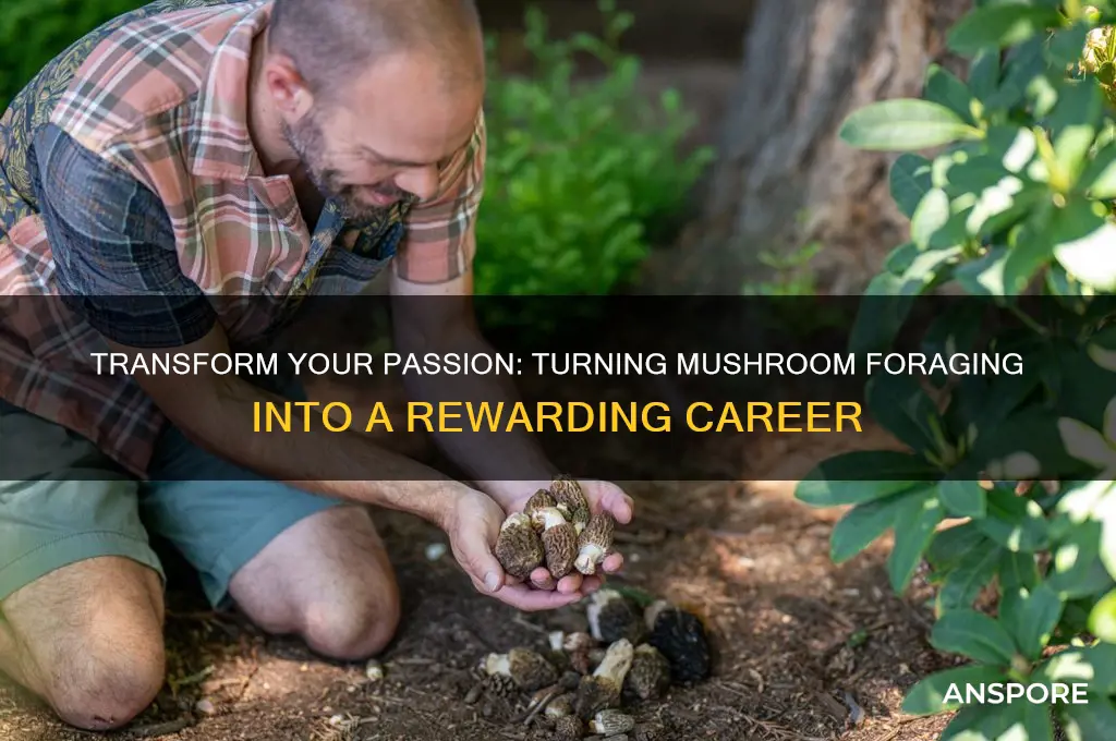 how to turn mushroom foraging into a career