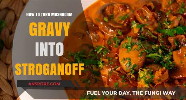 Transform Mushroom Gravy into Creamy Stroganoff: Easy Recipe Upgrade