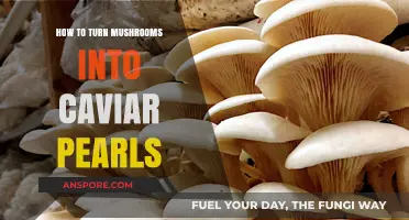 Transform Mushrooms into Luxurious Caviar Pearls: A Culinary Guide