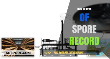 How to Disable Spore Record: A Step-by-Step Guide