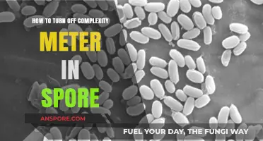 Simplify Your Spore Experience: Disable the Complexity Meter Easily