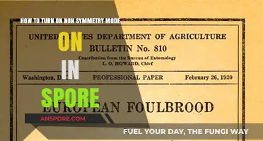 Mastering Spore: Activating Non-Symmetry Mode for Creative Creature Design