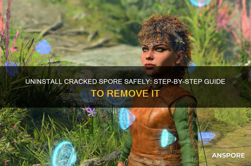 how to uninstall cracked spore