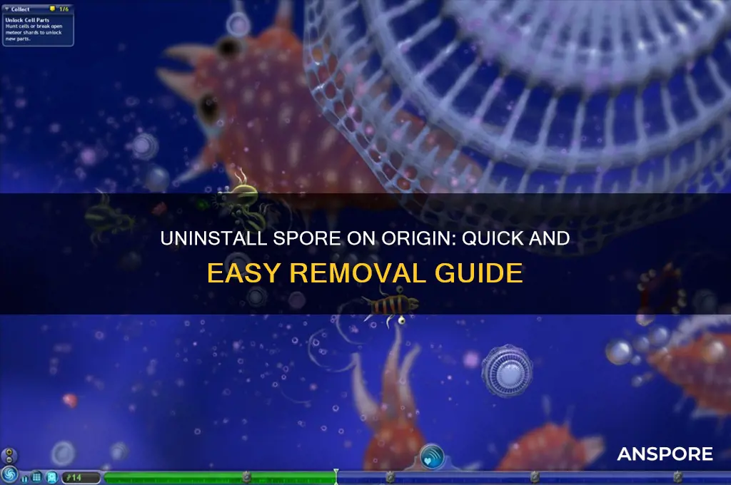 how to uninstall spore on origin