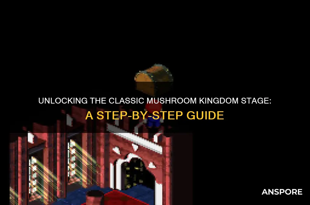 how to unlock classic mushroom kingdom stage