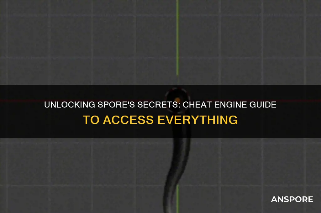 how to unlock everything on spore with cheat engine
